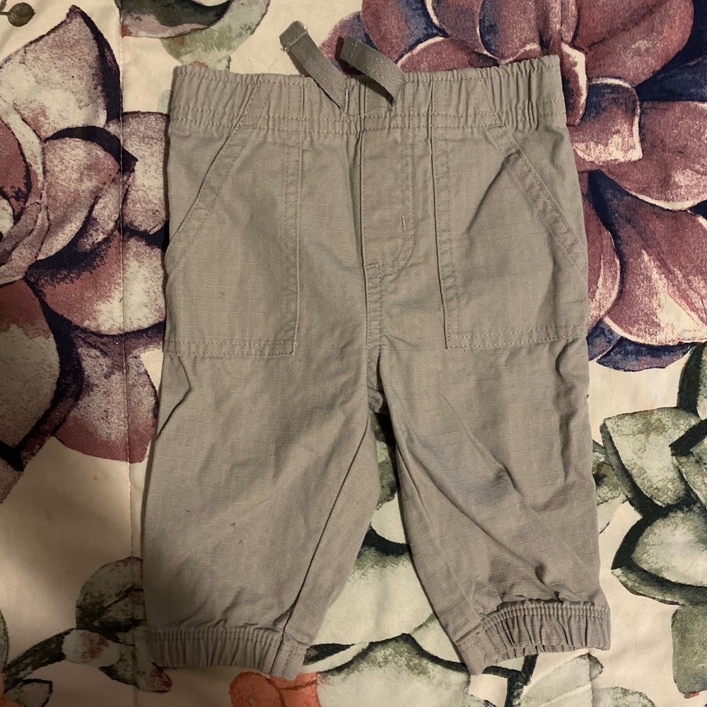 Light gray pants